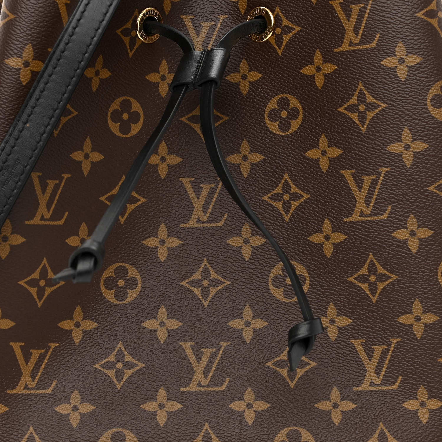Louis Vuitton Monogram Neonoe MM Black 7 of 9