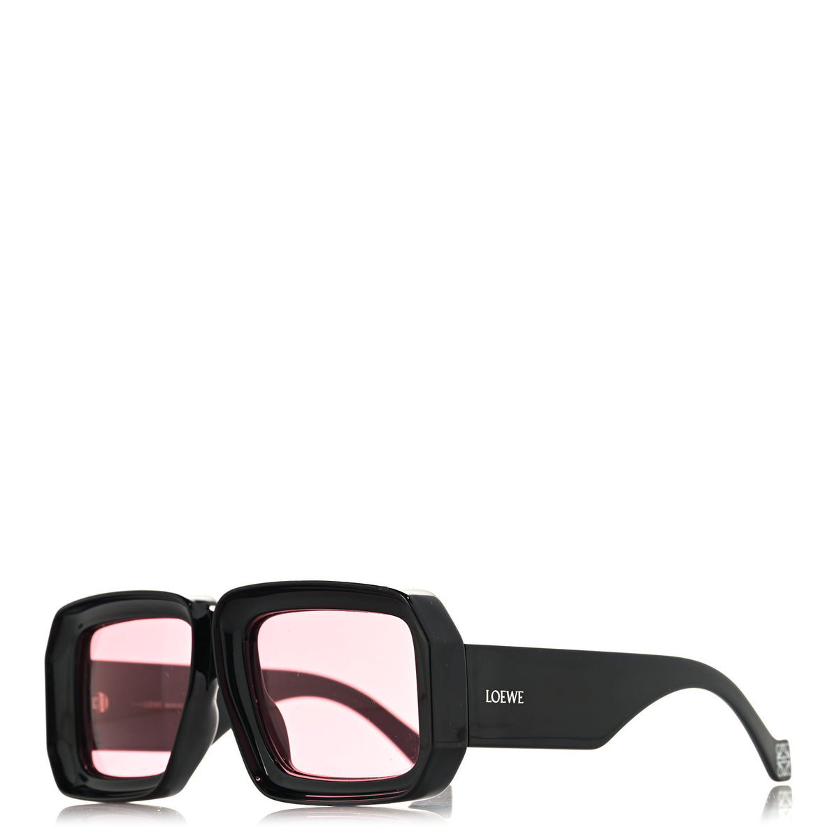 Loewe Acetate Paula's Ibiza Dive In Mask Sunglasses LW40064U Black Pink 1 of 7