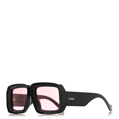 Loewe Acetate Paula's Ibiza Dive In Mask Sunglasses LW40064U Black Pink 1 of 7