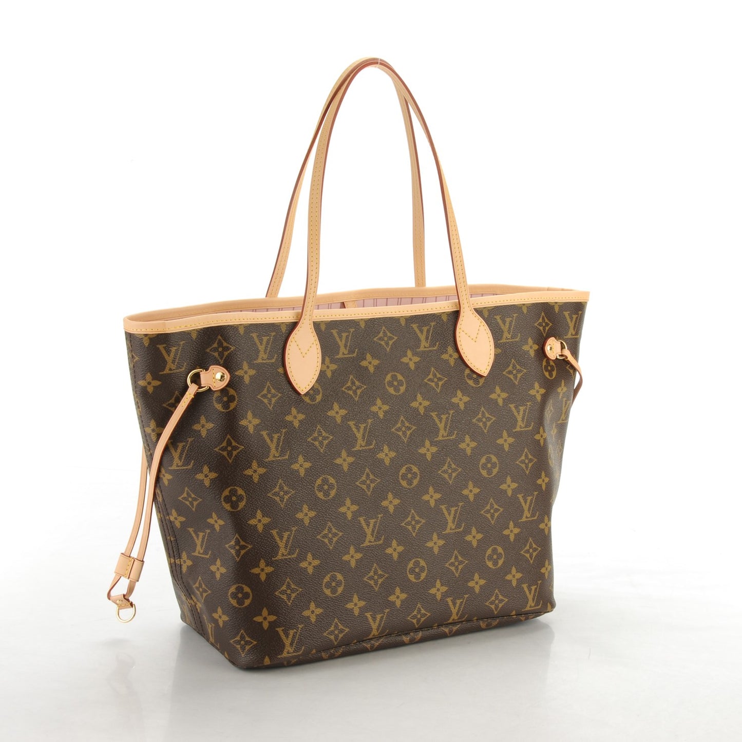Monogram Maui V Neverfull MM Rose Ballerine