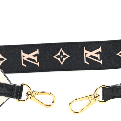 Louis Vuitton Empreinte Monogram Bandouliere Shoulder Strap Black Beige 3 of 4