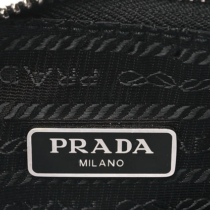 Prada Tessuto Nylon Saffiano Mini Re-Edition 2005 Bag Black 6 of 11