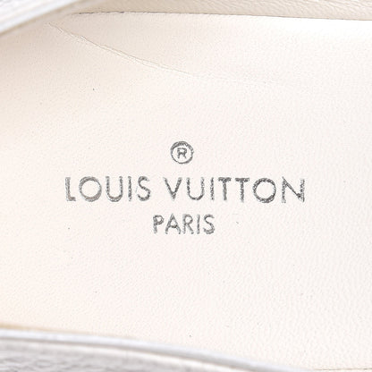 Louis Vuitton Calfskin Tropical Bloom Espadrille Flat 35 White 8 of 9