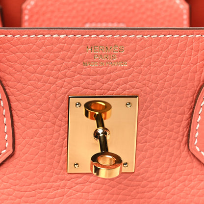 Hermes Taurillon Clemence Birkin 30 Crevette 6 of 10