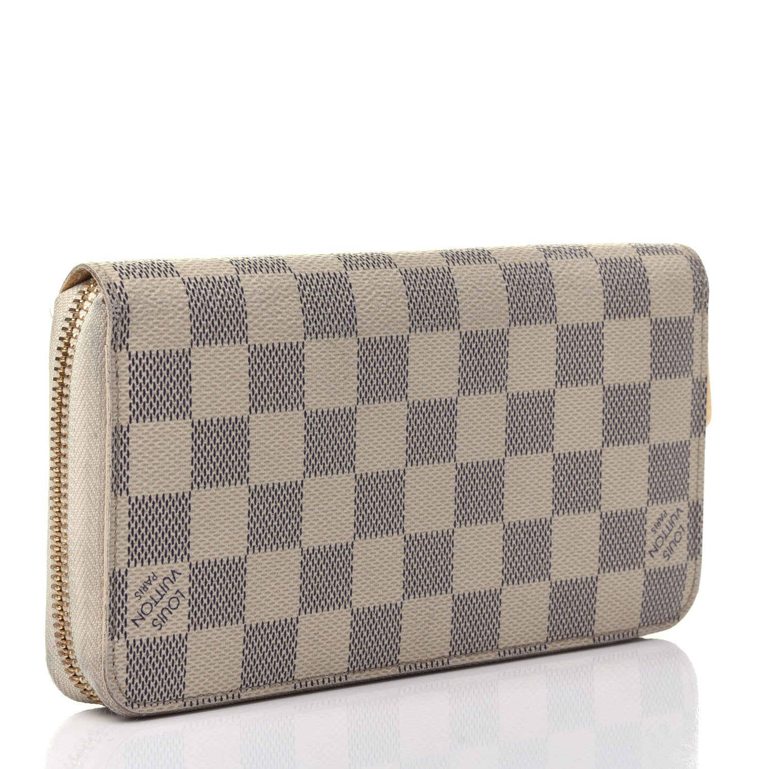 Louis Vuitton Damier Azur Zippy Wallet 2 of 5