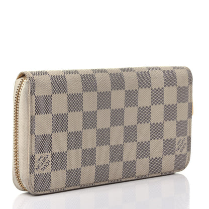 Louis Vuitton Damier Azur Zippy Wallet 2 of 5