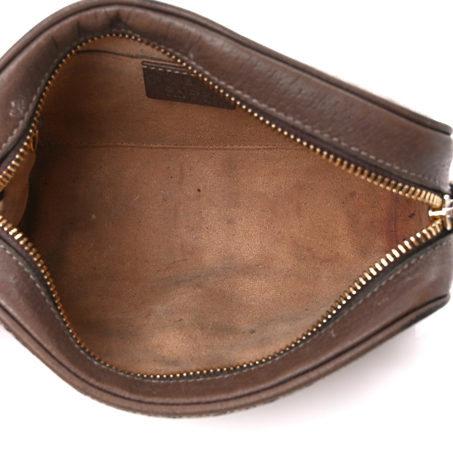 GG Supreme Monogram Web Mini Ophidia Shoulder Bag Brown