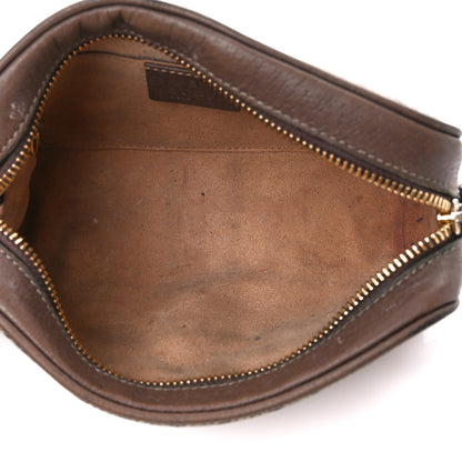 Gucci GG Supreme Monogram Web Mini Ophidia Shoulder Bag Brown 5 of 11