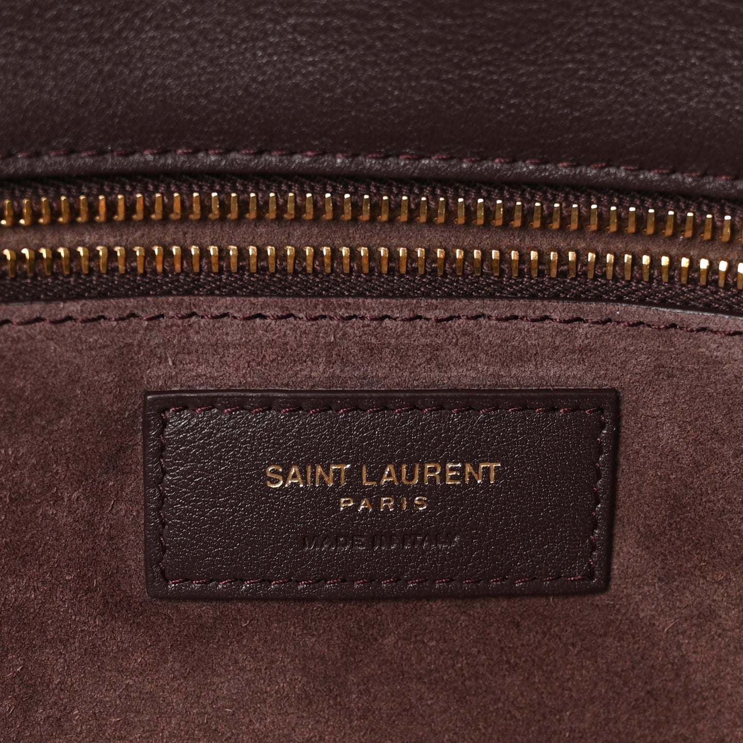Smooth Calfskin Bea Tote Dark Currant