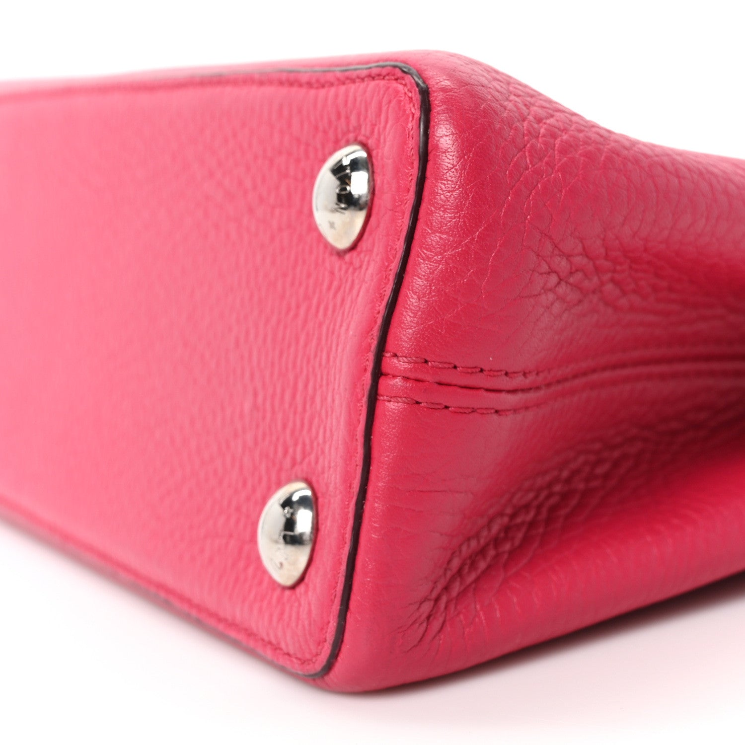 Louis Vuitton Taurillon Capucines BB Fuchsia 9 of 9