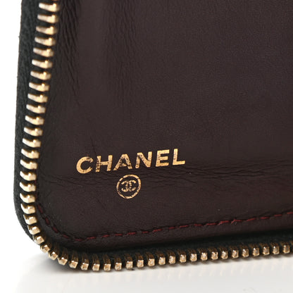 Chanel Caviar Quilted Large Zip Around Organizer Wallet Black 5 of 10