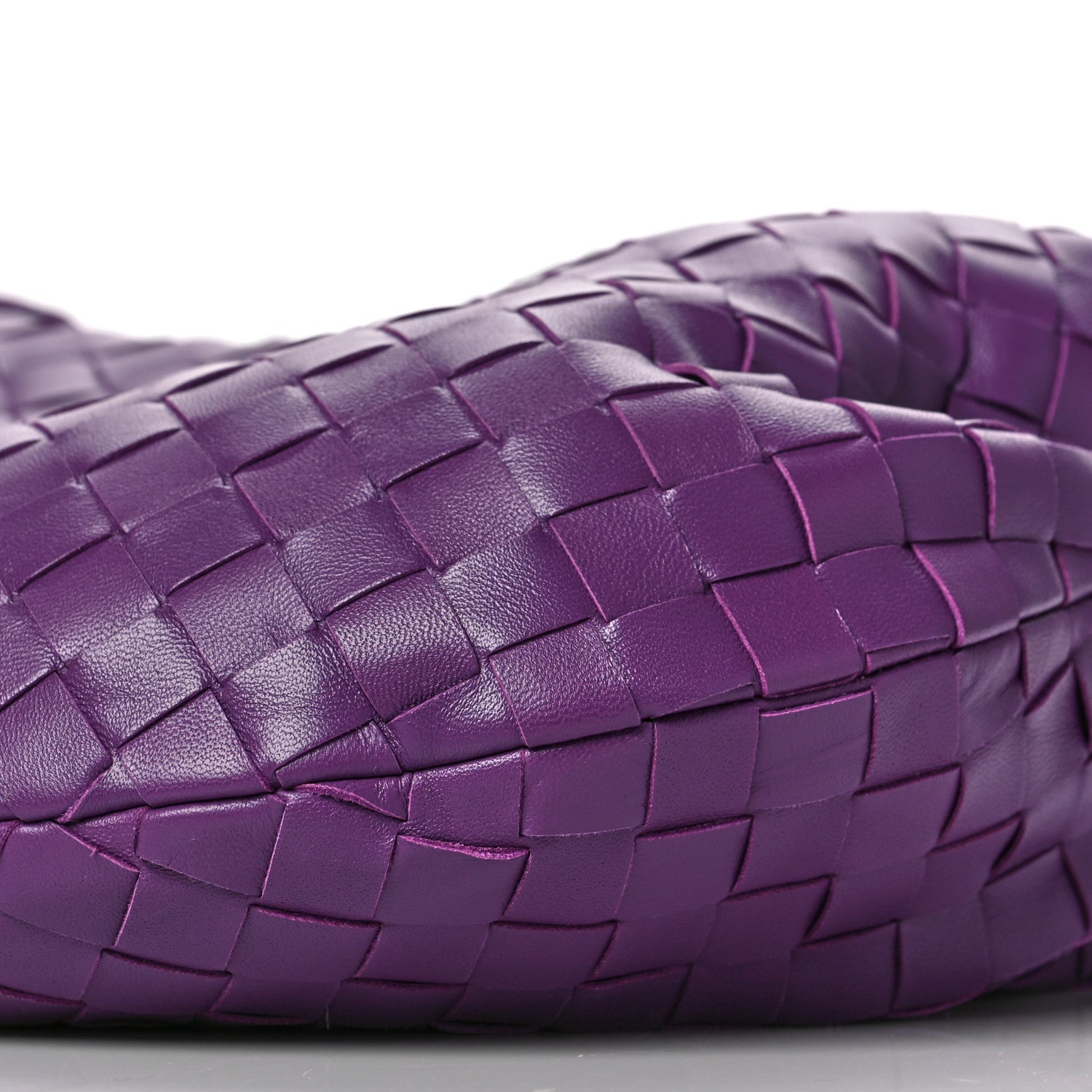 Bottega Veneta Nappa Intrecciato Teen Jodie Hobo Eggplant 7 of 7