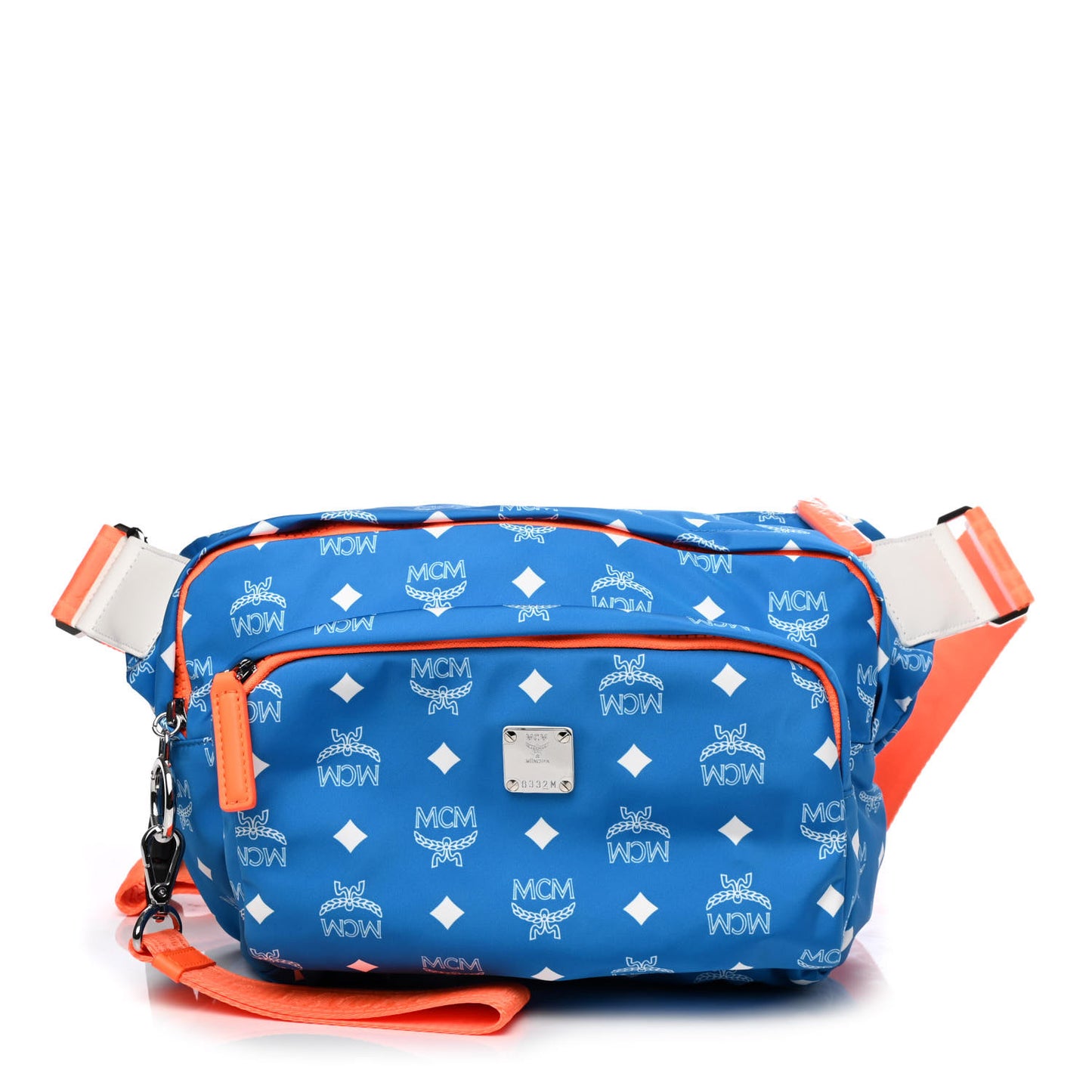 Visetos Reflective Nylon Resnick Belt Bag Blue