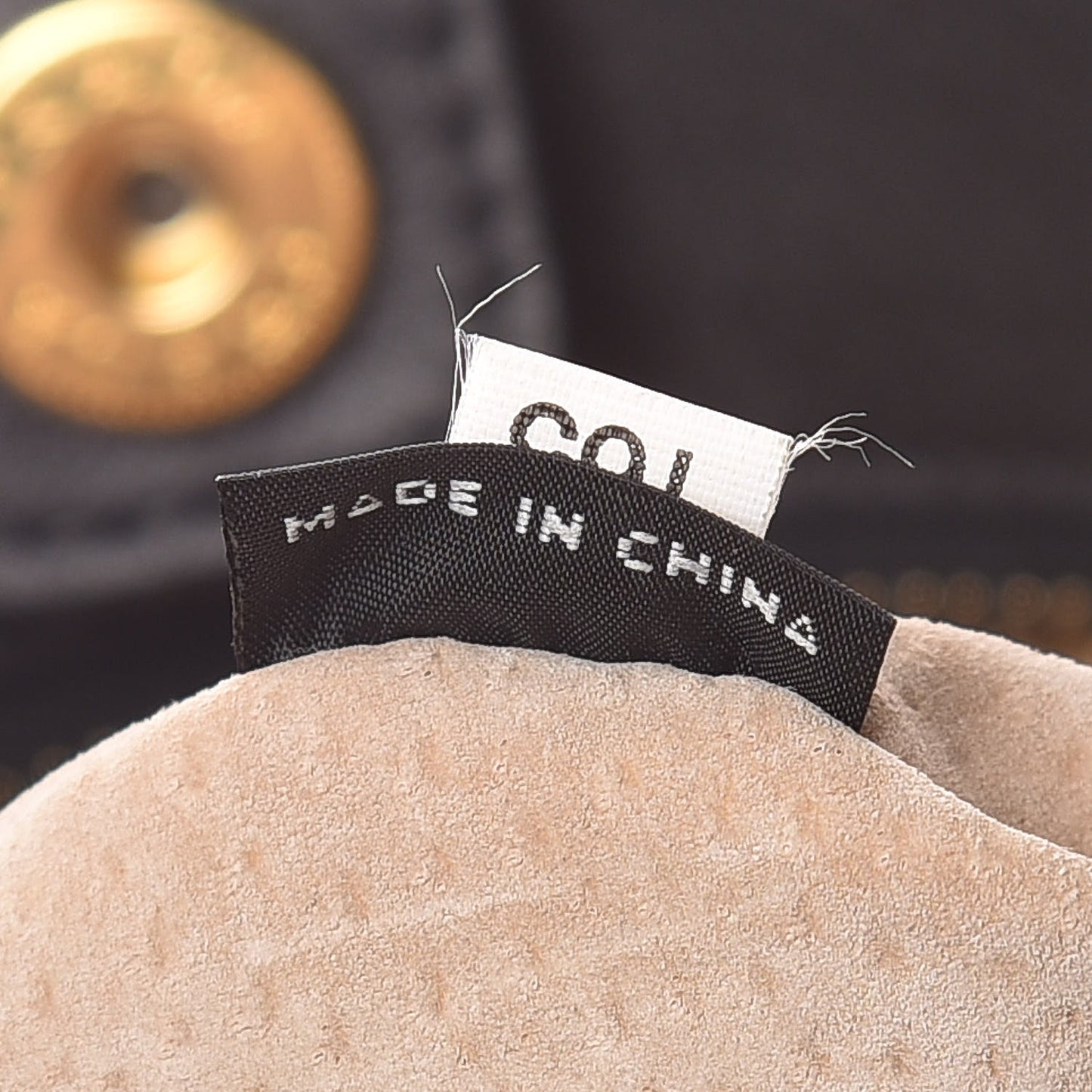 Soft Calf Shopping Tote Black