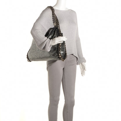 Stella McCartney Studded Eco Suede Falabella Tote Black 2 of 7