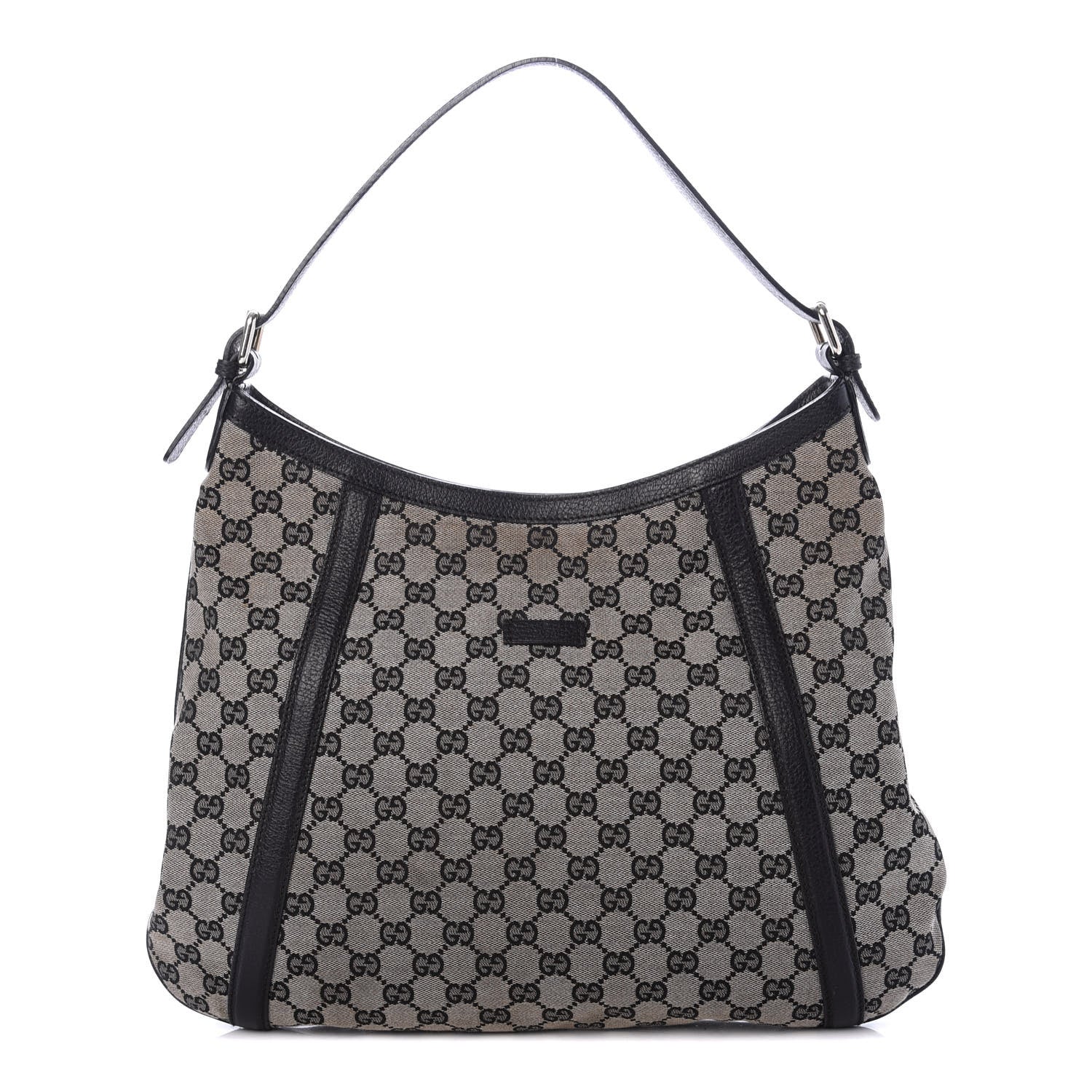 Gucci Monogram Hobo Black 1 of 10