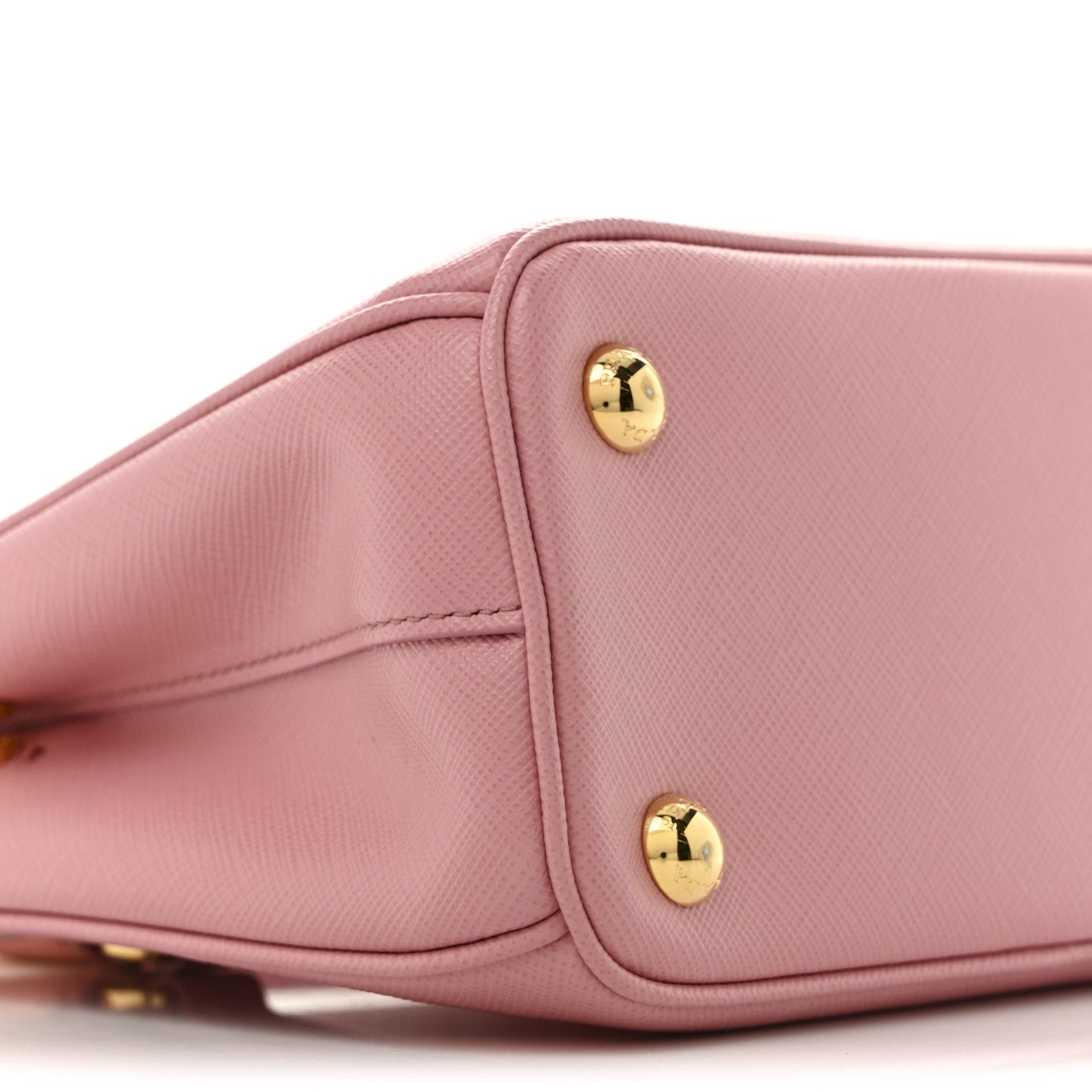 Prada Saffiano Mini Galleria Double Zip Tote Petalo 9 of 14