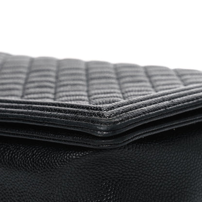 Chanel Caviar Quilted Large Boy Flap Black 7 of 10