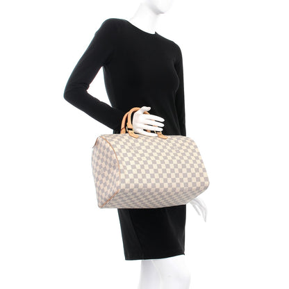 Louis Vuitton Damier Azur Speedy 35 2 of 10
