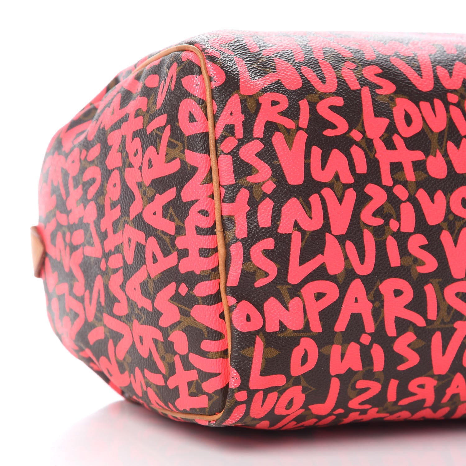 Louis Vuitton Monogram Graffiti Speedy 30 Fuchsia 8 of 9