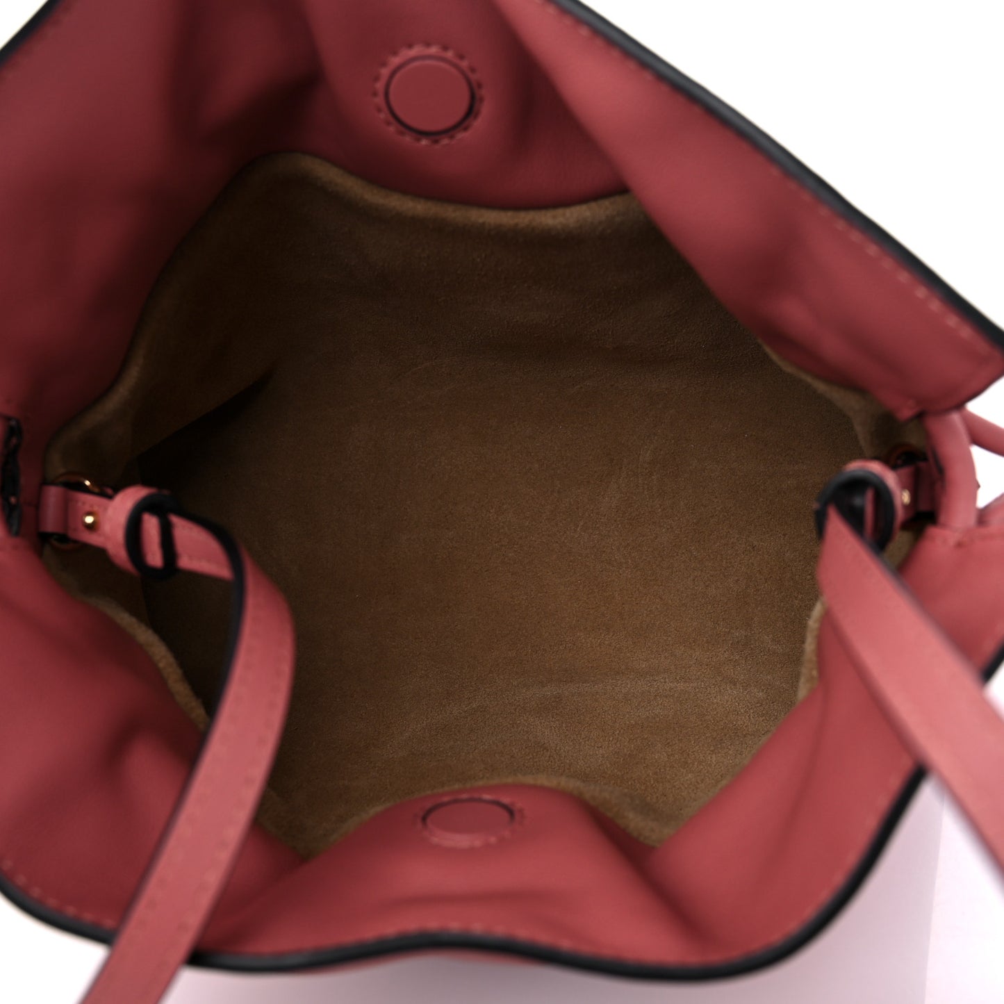 Calfskin Mini Flamenco Knot Clutch Pink