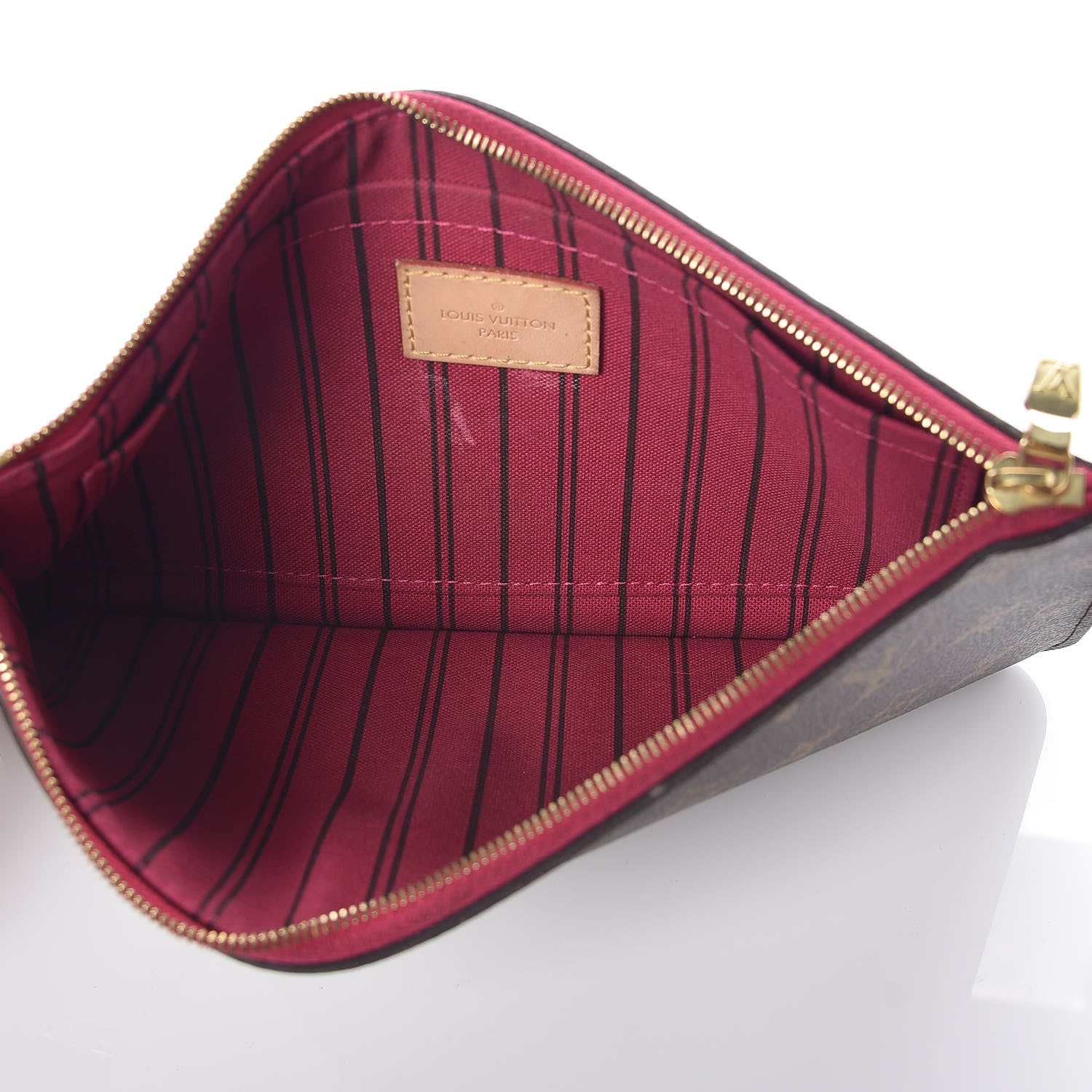 Louis Vuitton Monogram Neverfull MM GM Pochette Pivoine 5 of 11