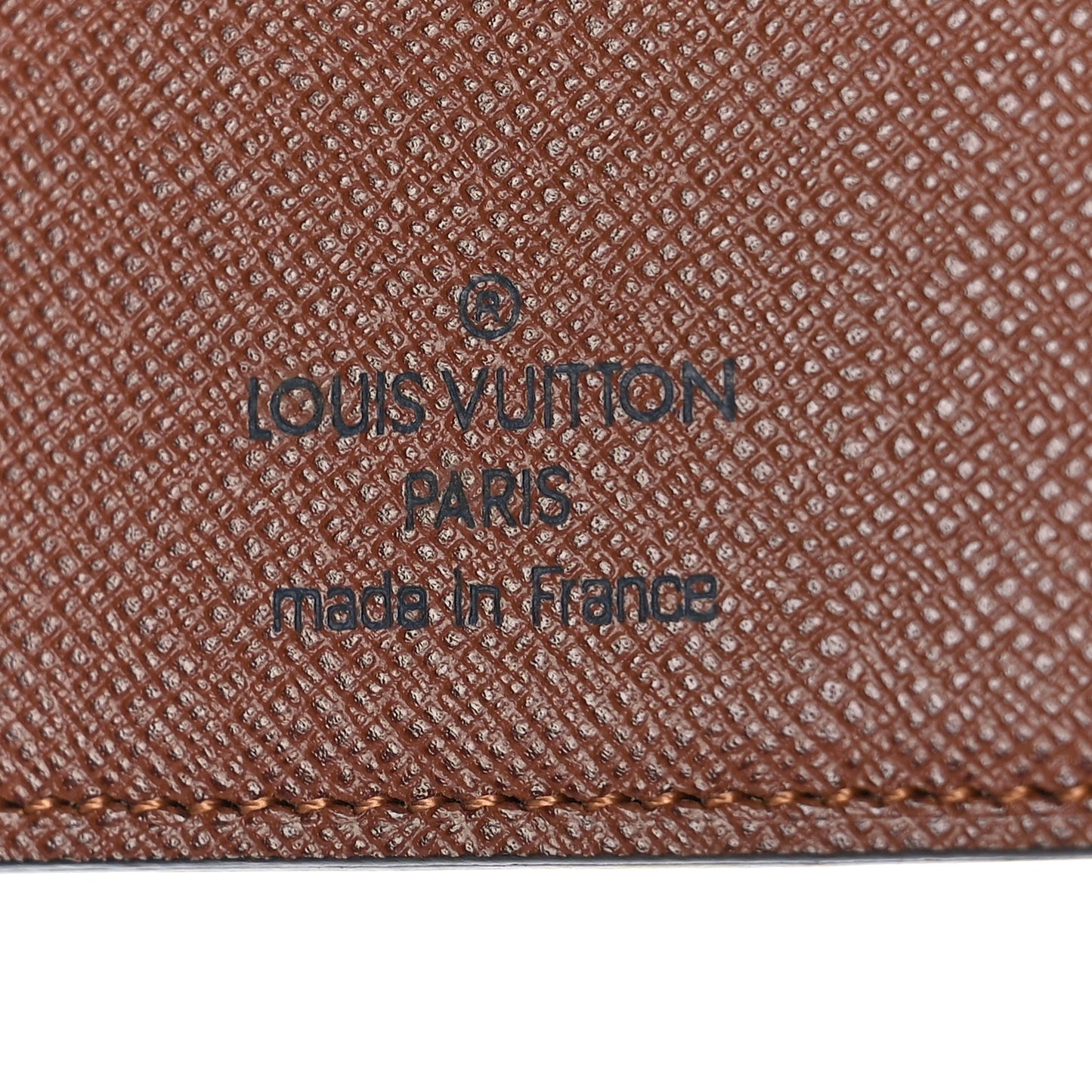 Monogram Porte Valeurs Checkbook Wallet