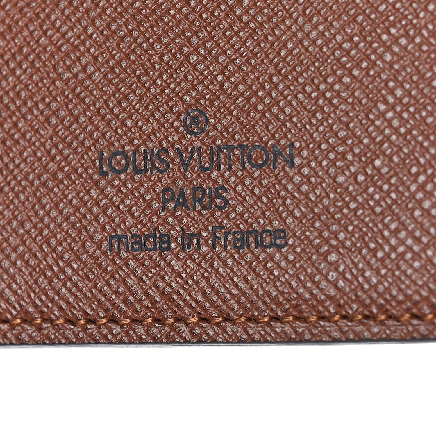 Louis Vuitton Monogram Porte Valeurs Checkbook Wallet 6 of 8