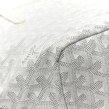 Goyard Goyardine Saint Louis PM White 16 of 20