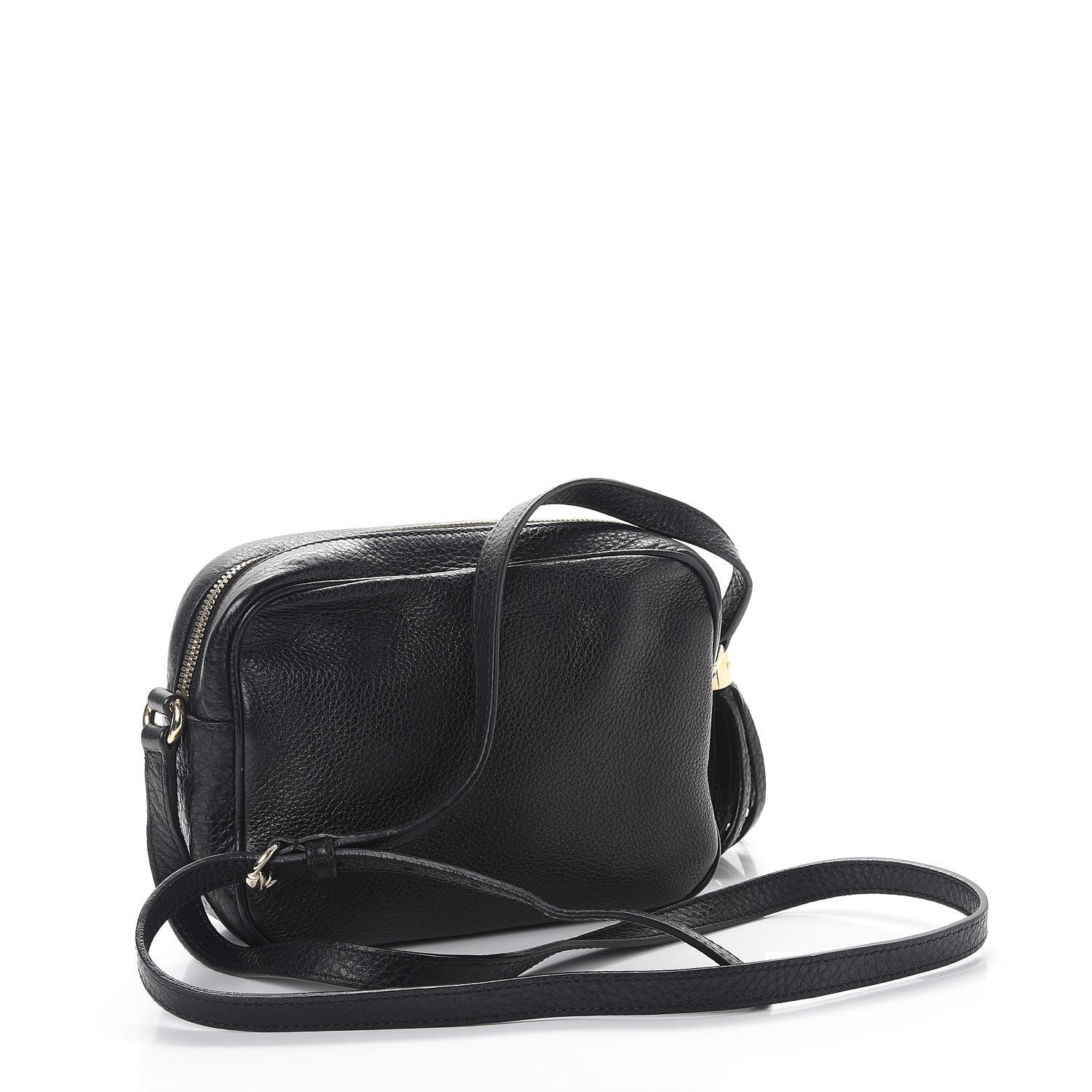 Gucci Pebbled Calfskin Small Soho Disco Bag Black 3 of 11