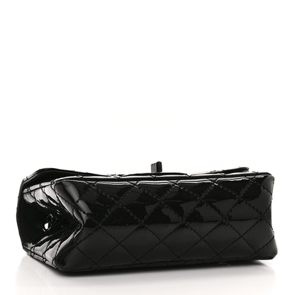 Chanel Patent Calfskin Quilted 2.55 Reissue Mini Flap So Black 4 of 11