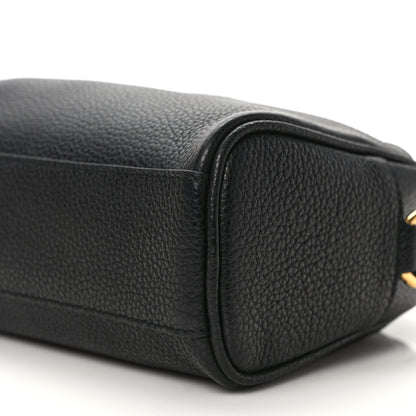 Salvatore Ferragamo Calfskin Travel Camera Crossbody Bag Black 10 of 13