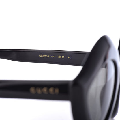 Gucci Cat Eye GG0085S Sunglasses Black 5 of 6