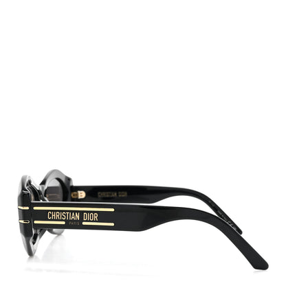 Christian Dior Acetate DiorSignature B1U Butterfly Sunglasses Black 3 of 9