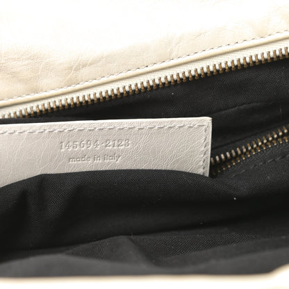 Balenciaga Agneau Classic Hardware Box Bag White 7 of 17