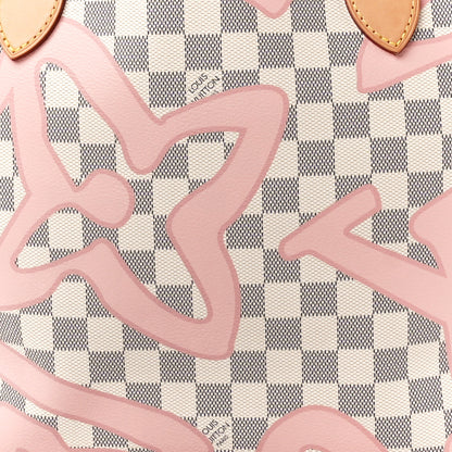 Louis Vuitton Damier Azur Tahitienne Neverfull MM 12 of 14
