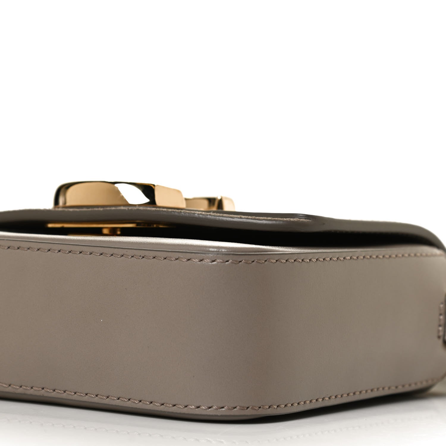 Chloe Shiny Calfskin Suede Mini C Double Carry Motty Grey 11 of 17
