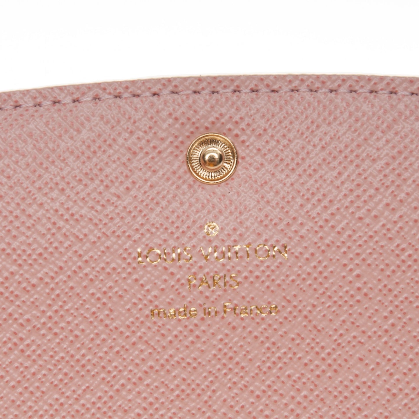 Damier Azur Emilie Wallet Rose Ballerine