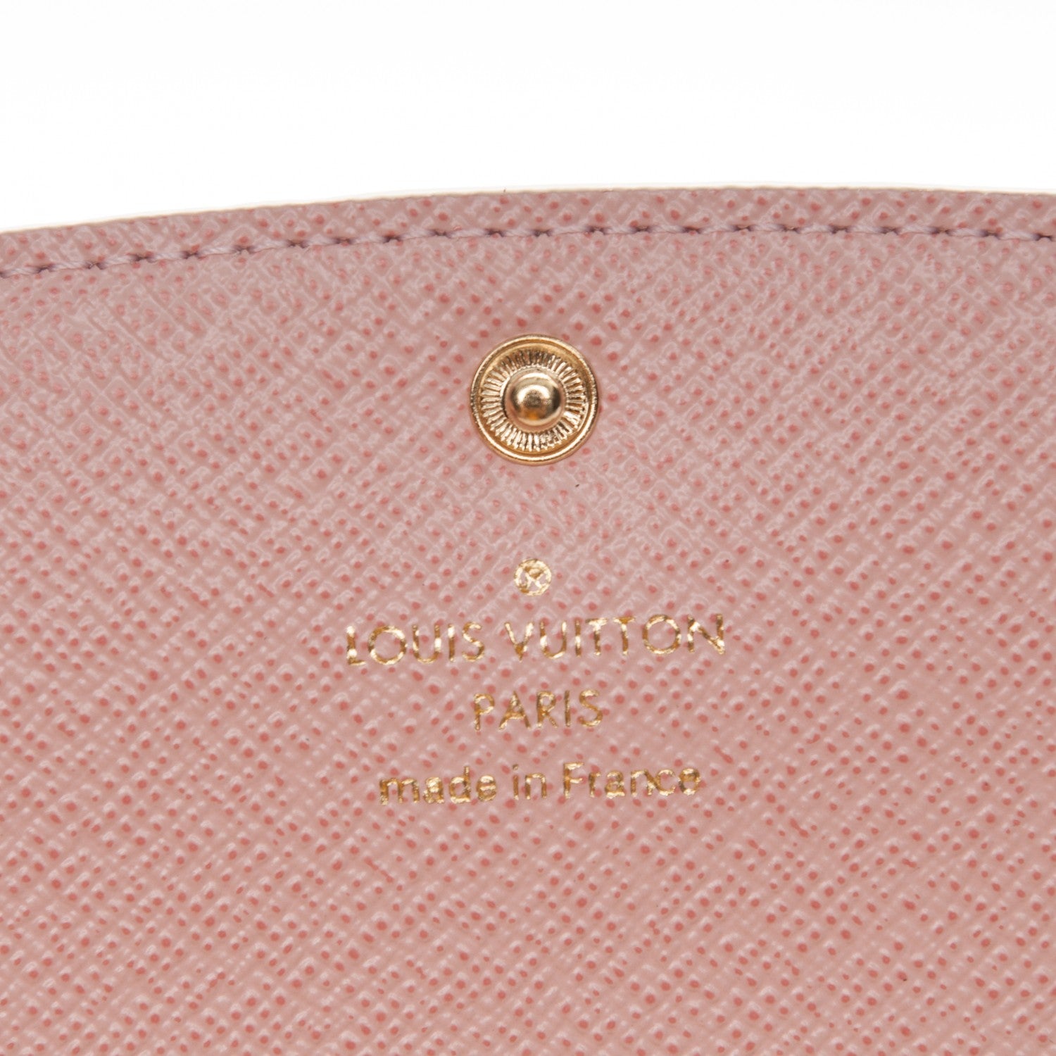 Louis Vuitton Damier Azur Emilie Wallet Rose Ballerine 5 of 7