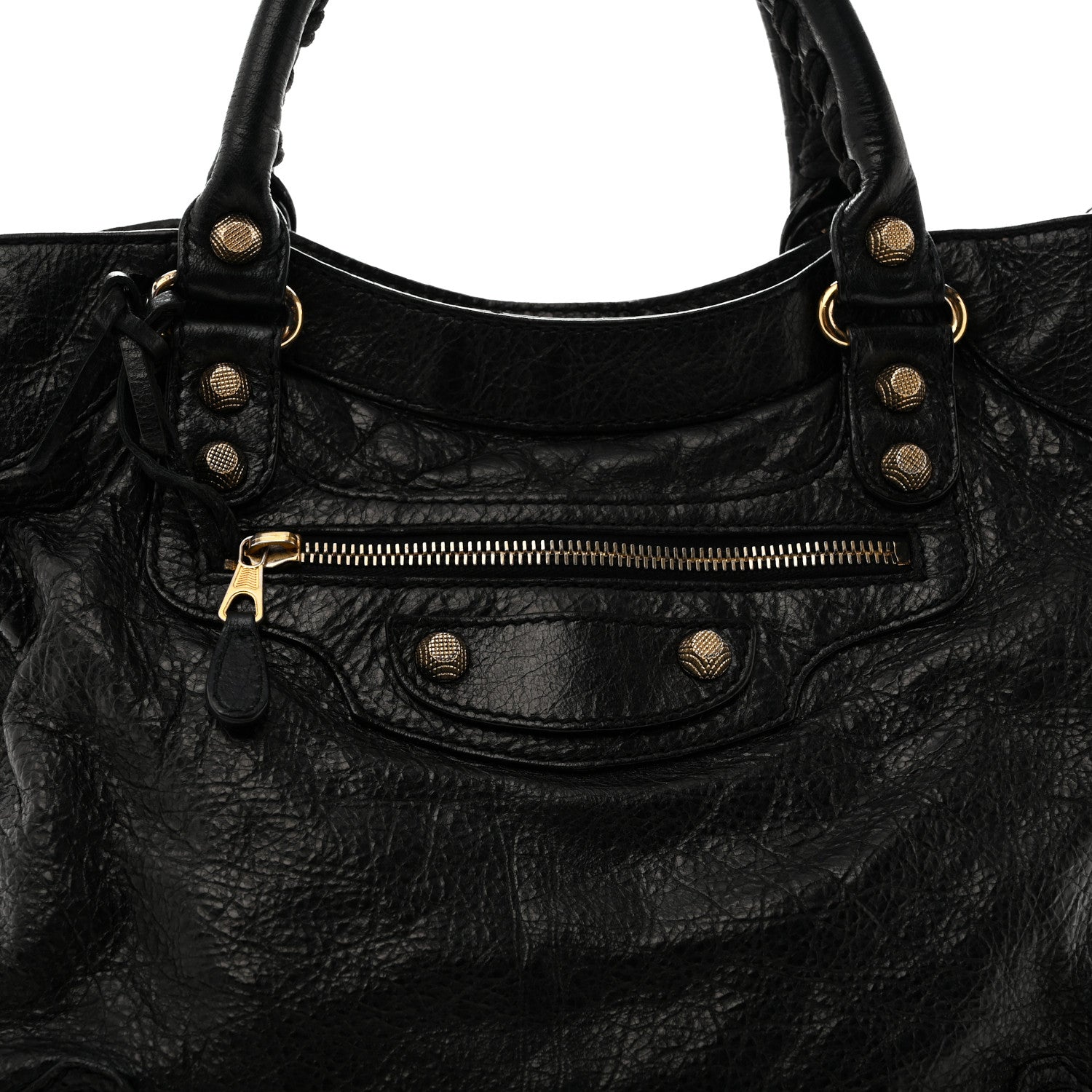 Balenciaga Agneau Giant 12 Gold Hardware Velo Black 9 of 16