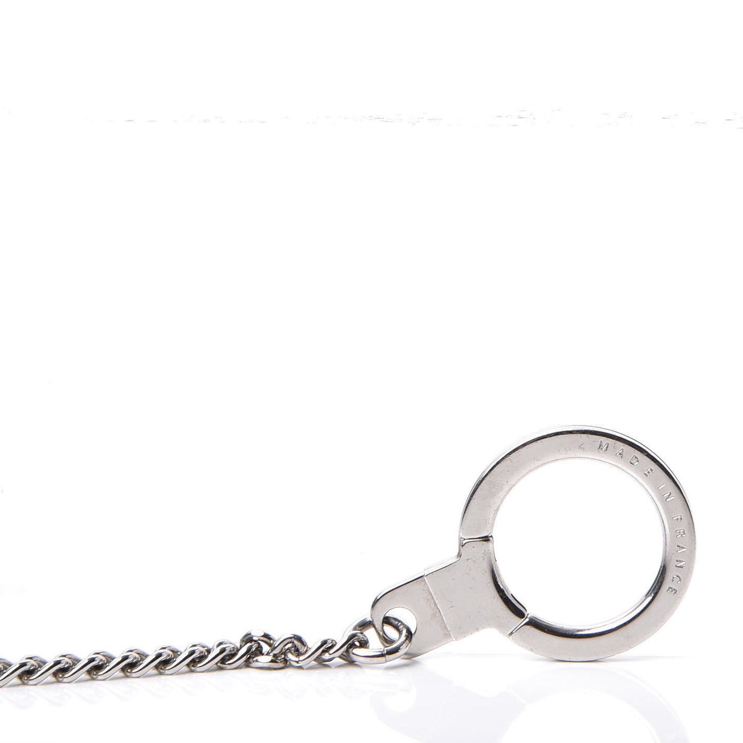Pochette Extender Key Ring Chain Silver