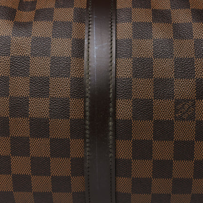 Louis Vuitton Damier Ebene Keepall 50 11 of 11