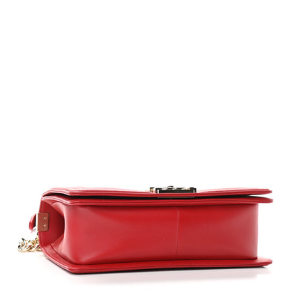 Chanel Lambskin Quilted Medium Boy Flap Red 4 of 11
