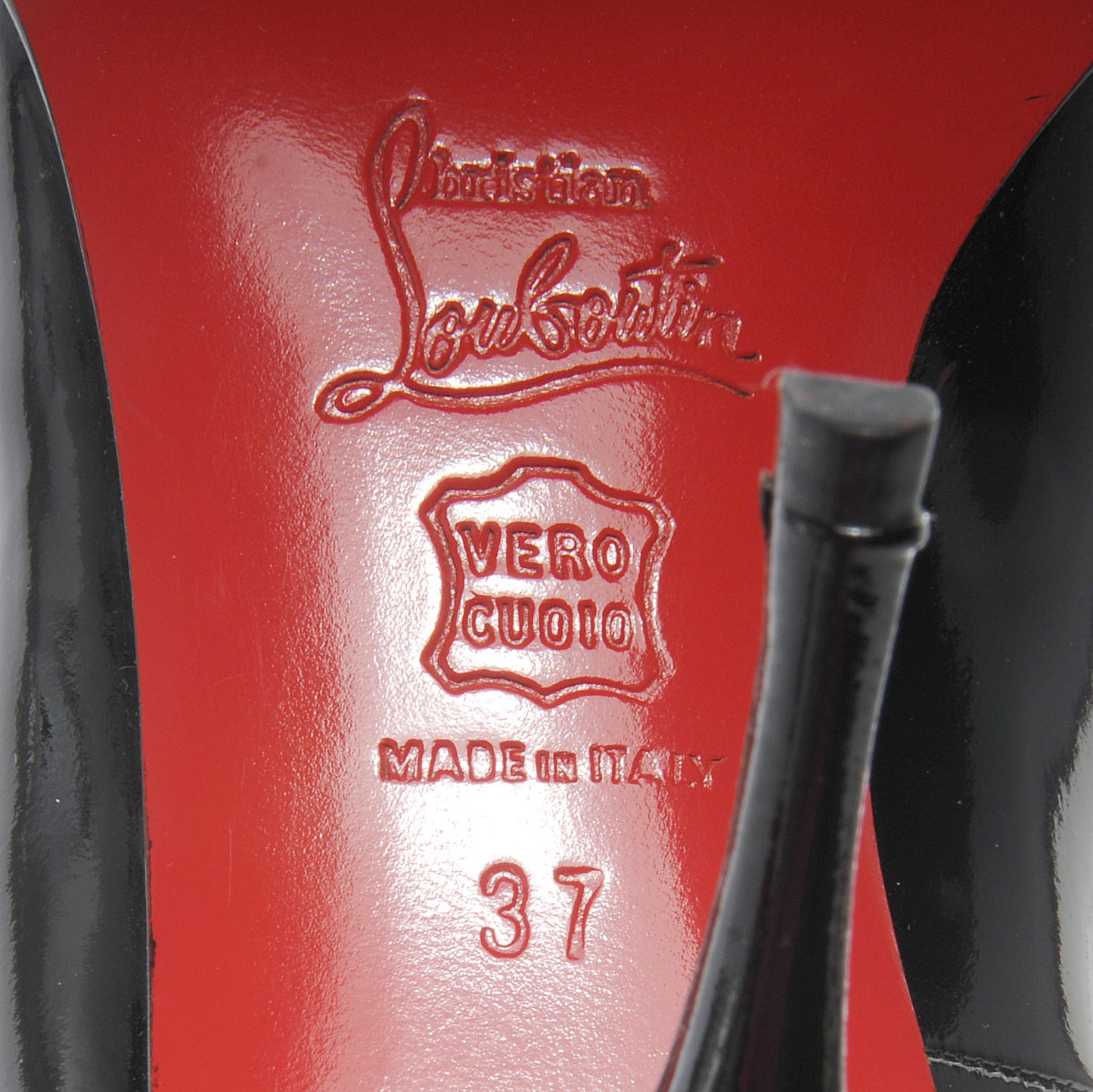 Patent Mater Claude 85 Pumps 37 Black