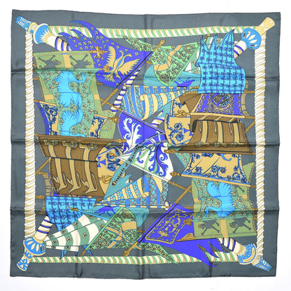 Hermes Silk Etendards et Bannieres Scarf 90 3 of 6