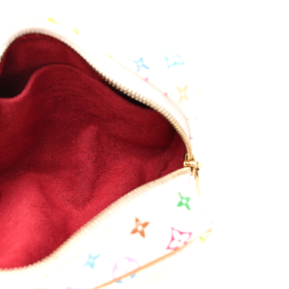 Monogram Multicolor Trousse Wapity White