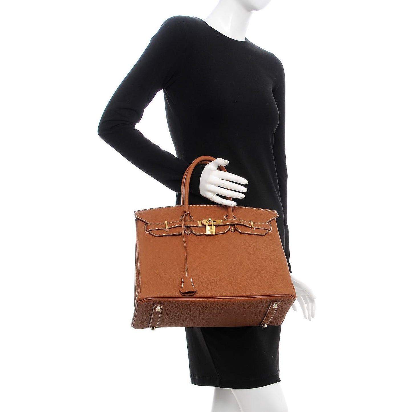 Togo Birkin 35 Gold