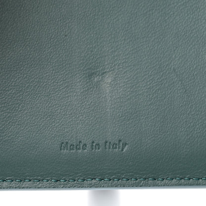 Celine Grained Calfskin Medium Multifunction Strap Wallet Pale Blue 6 of 7