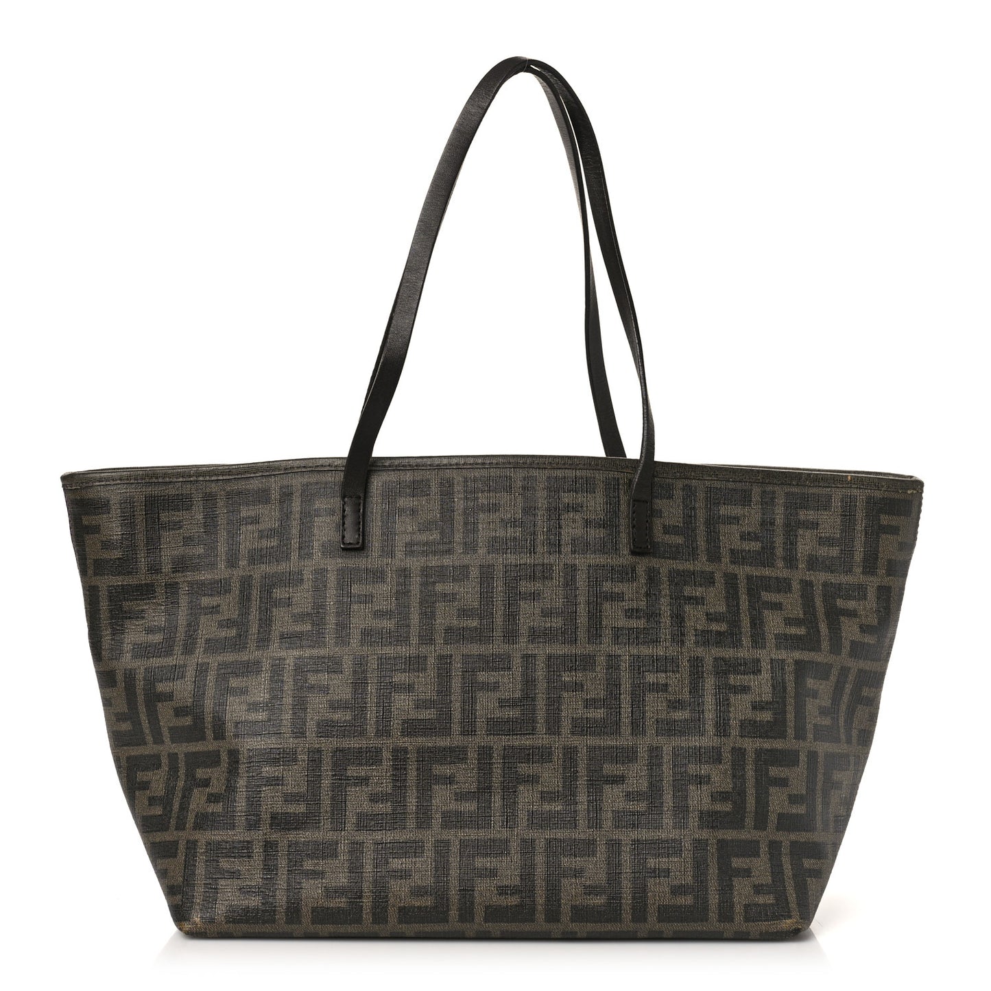 Zucca Spalmati Medium Roll Tote Tobacco Viola