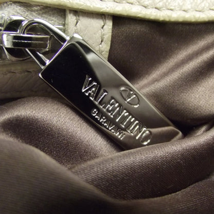 Valentino Garavani Leather Petale Hobo Beige 12 of 13